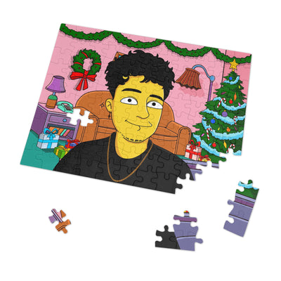 Jigsaw Puzzle (30, 110, 252, 500,1000-Piece) - Make Me Yellow - Custom Portraits